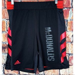 McDonald's All American Game Adidas Adult Medium Short Red Black Basketball Rare